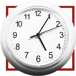 Clock Schedule Drop off